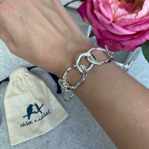 Organic Links Toggle Bracelet